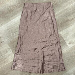 Babaton Women's Brown and Pink Skirt